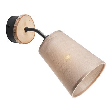 Iluminação de parede PACO 1xE14/40W/230V Bétula