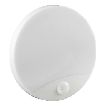 Iluminação de parede para casa de banho LED com sensor SAMSUNG CHIP LED/15W/230V 3000/4000/6000K IP44 branco