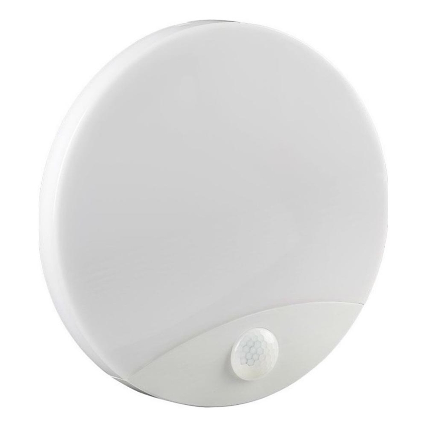 Iluminação de parede para casa de banho LED com sensor SAMSUNG CHIP LED/15W/230V 3000/4000/6000K IP44 branco