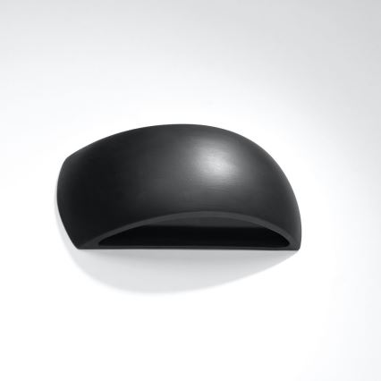 Iluminação de parede PONTIUS 1xG9/60W/230V preta