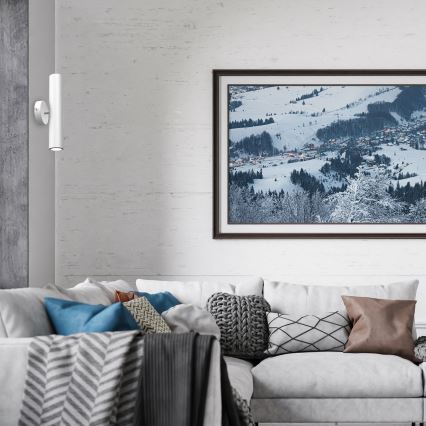 Iluminação de parede RAITO 2xGU10/8W/230V branco