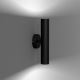 Iluminação de parede RAITO 2xGU10/8W/230V preto