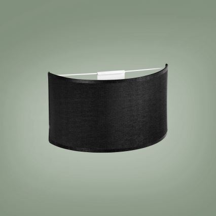 Iluminação de parede RONDO 1xE27/15W/230V preta
