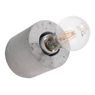 Iluminação de parede SALGADO 1xE27/15W/230V betão