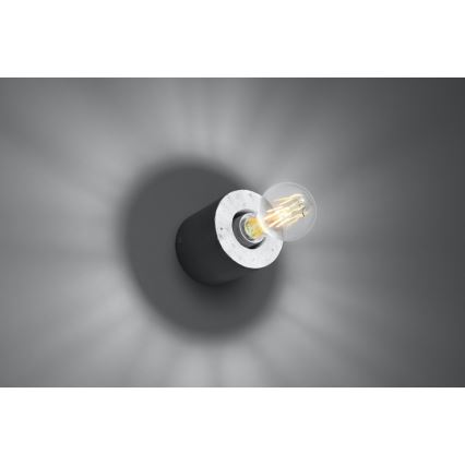 Iluminação de parede SALGADO 1xE27/15W/230V betão