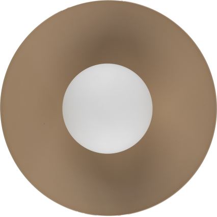 Iluminação de parede SLATE 1xG9/8W/230V diâmetro 28 cm bege