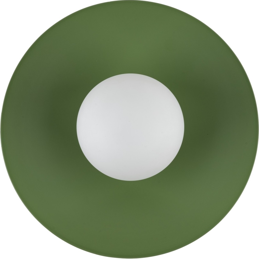 Iluminação de parede SLATE 1xG9/8W/230V diâmetro 28 cm verde