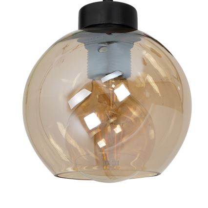 Iluminação de parede SOFIA 1xE27/60W/230V castanha