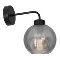 Iluminação de parede SOFIA 1xE27/60W/230V preta