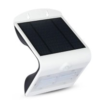 Iluminação de parede solar LED com sensor LED/3W/3,7V 3000/4000K IP65 branca