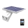 Iluminação de parede solar LED com sensor LED/4,2W/3,7V IP65 branca + CR