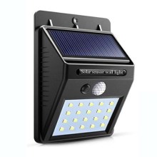 Iluminação de parede solar LED com sensor LED/4W/3,7V IP44