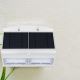 Iluminação de parede solar LED com sensor LED/7W/3,7V 4000K IP65 branca