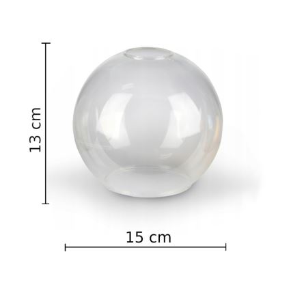 Iluminação de parede STAR 1xE27/60W/230V preto/transparente