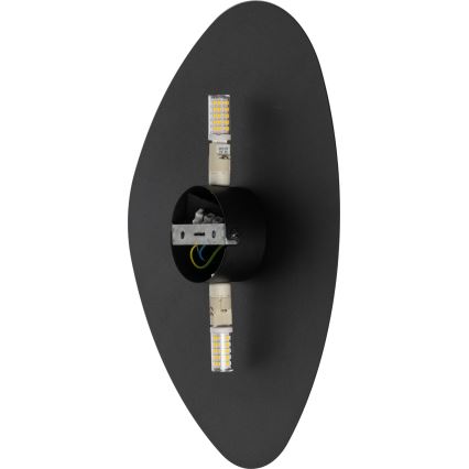 Iluminação de parede STONE 2xG9/8W/230V 30x39 cm preto