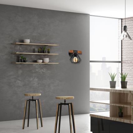 Iluminação de parede ULF 1xE27/60W/230V