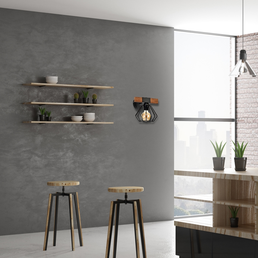 Iluminação de parede ULF 1xE27/60W/230V