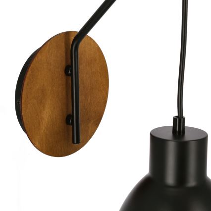 Iluminação de parede VARIO 1xE27/60W/230V Bétula