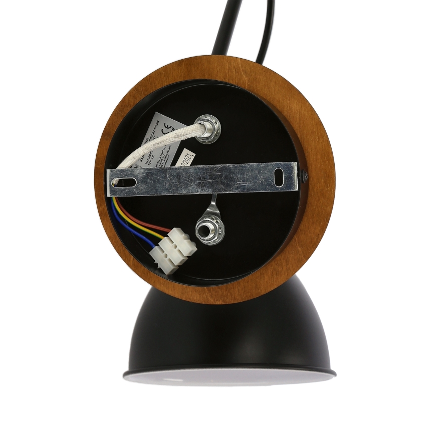 Iluminação de parede VARIO 1xE27/60W/230V Bétula