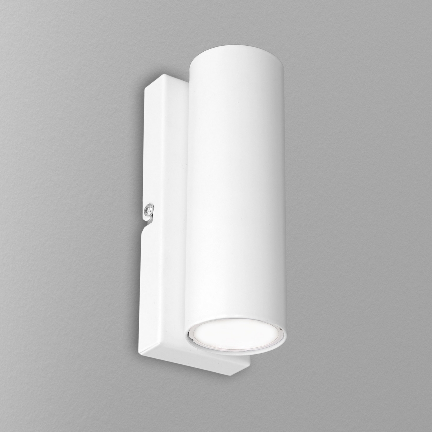 Iluminação de parede WALL 1xGU10/8W/230V branco