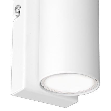 Iluminação de parede WALL 1xGU10/8W/230V branco