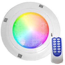 Iluminação de piscina LED RGBW LED/45W/12V IP68 + controlo remoto