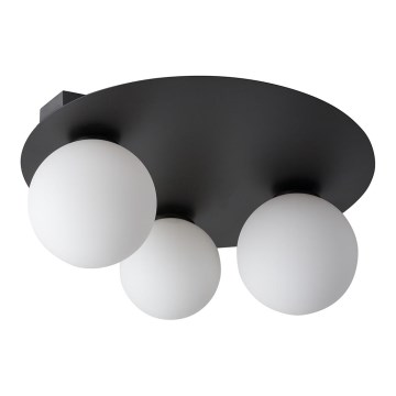 Iluminação de teto ARGON 3xG9/12W/230V preta