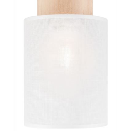 Iluminação de teto ARI 1xE27/60W/230V diâmetro 16 cm branco