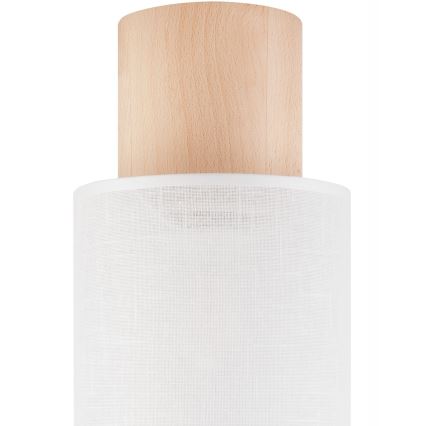 Iluminação de teto ARI 1xE27/60W/230V diâmetro 16 cm branco