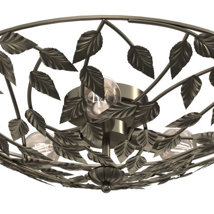 Iluminação de teto ARION 3xE27/15W/230V latão