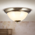 Iluminação de teto AUSTRIAN OLD LAMP 2xE27/60W/230V diâmetro 27 cm bronze/bege