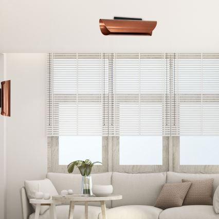 Iluminação de teto BARBOS 2xG9/8W/230V cobre