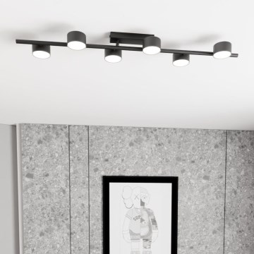 Iluminação de teto BET 6xGX53/12W/230V preto