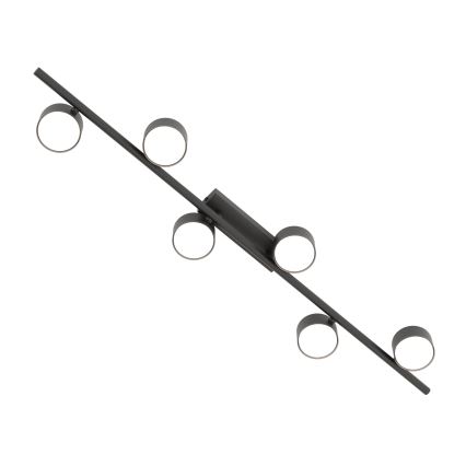 Iluminação de teto BET 6xGX53/12W/230V preto