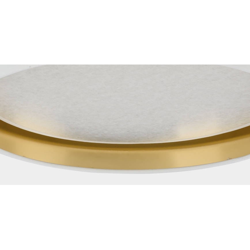 Iluminação de teto BILBAO 4xE27/15W/230V d. 45 cm branco/dourado