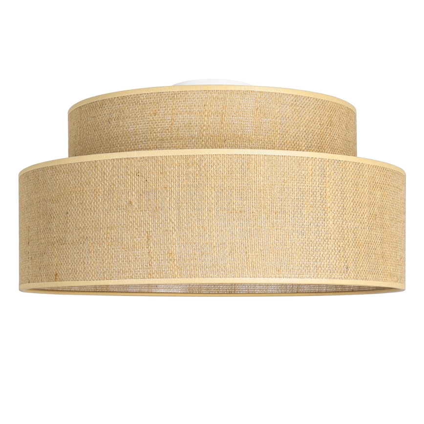 Iluminação de teto BOHO 1xE27/60W/230V diâmetro 40 cm bege