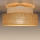 Iluminação de teto BOHO 1xE27/60W/230V diâmetro 40 cm creme/bege