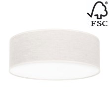 Iluminação de teto BOHO 3xE27/25W/230V diâmetro 38 cm branco – FSC certificado