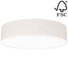 Iluminação de teto BOHO 4xE27/25W/230V diâmetro 58 cm branco – FSC certificado