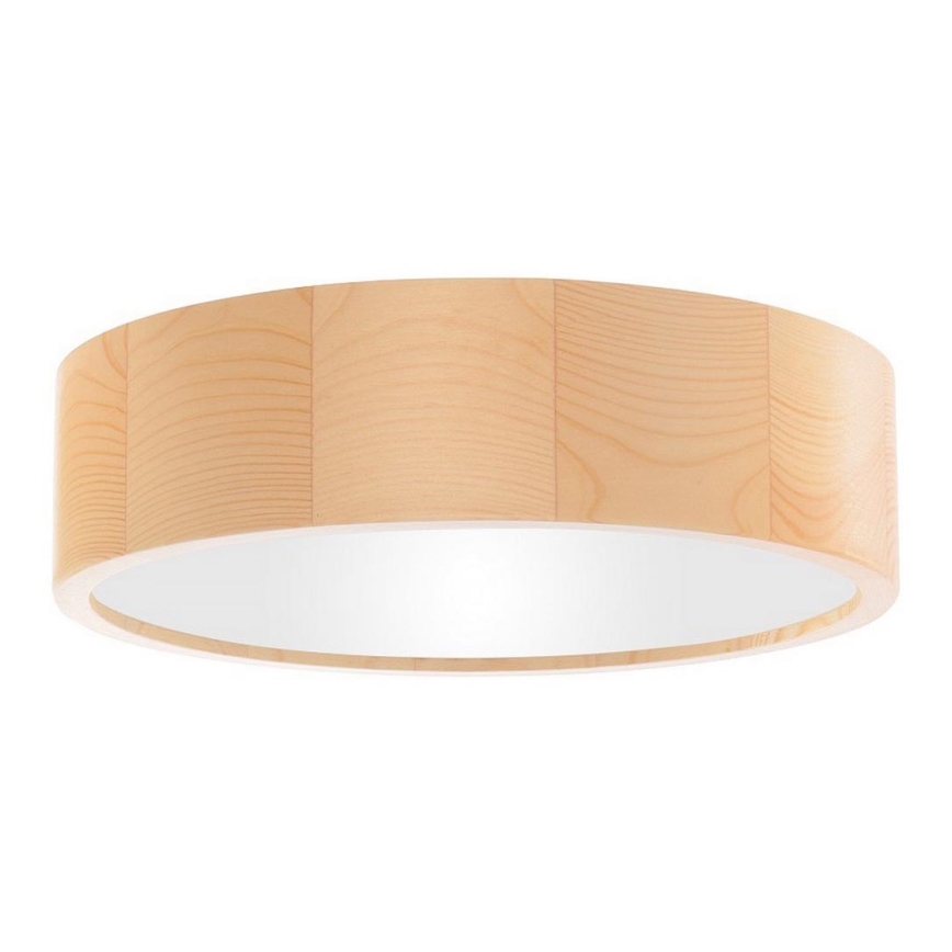 Iluminação de teto CLEO 2xE27/24W/230V d. 27,5 cm pinho