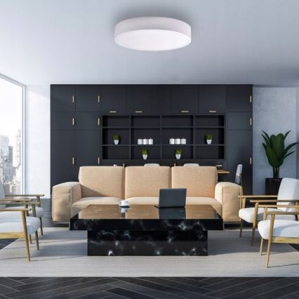 Iluminação de teto CLEO 5xE27/24W/230V d. 60 cm branca