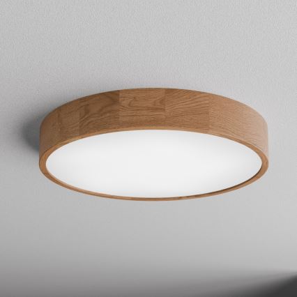 Iluminação de teto CLEO 5xE27/24W/230V diâmetro 57,5 cm carvalho