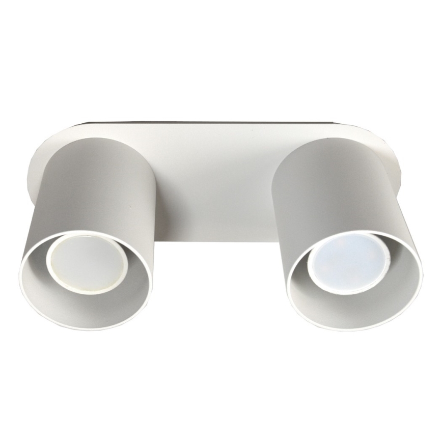 Iluminação de teto CREEP 2xGU10/25W/230V branco
