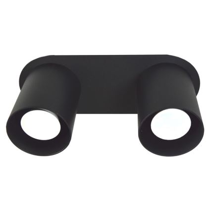Iluminação de teto CREEP 2xGU10/25W/230V preto