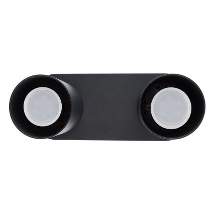 Iluminação de teto CREEP 2xGU10/25W/230V preto