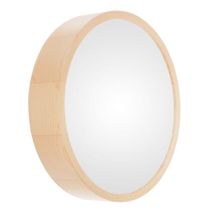 Iluminação de teto de casa de banho CLEO 2xE27/24W/230V IP54 diâmetro 27,5 cm pinho