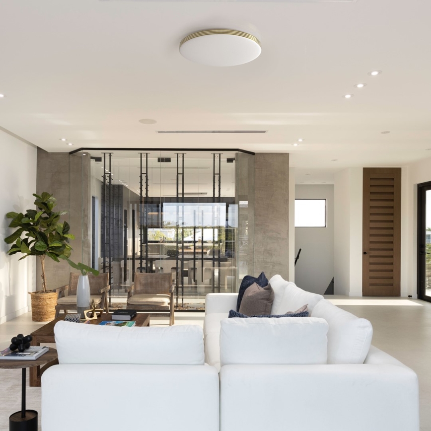 Iluminação de teto de casa de banho LED BEVER LED/16W/230V 4000K diâmetro 33 cm IP44