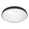 Iluminação de teto de casa de banho LED CIRCLE LED/24W/230V 4000K diâmetro 37 cm IP44 preto