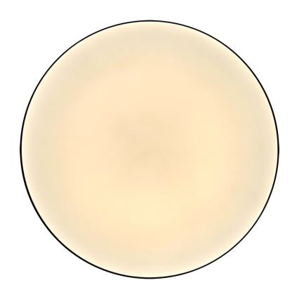 Iluminação de teto de casa de banho LED MOON LED/18W/230V preto IP44