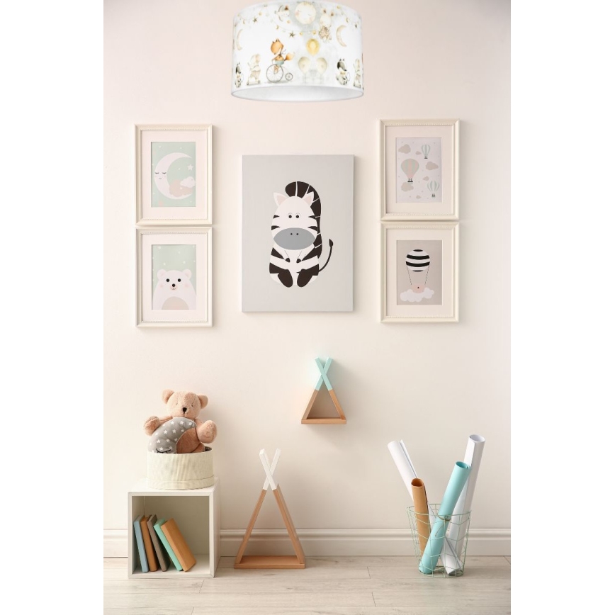 Iluminação de teto de criança CIRCUS 1xE27/60W/230V